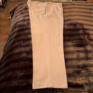 Dress Khaki Pleated Pants, 38 x 34
